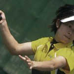 国際大会６大会連続出場を自ら決めた上原絵里（ナガセケンコー）