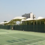 嘉義市港坪コート　アジアソフトテニス選手権