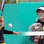 アジア競技大会韓国代表選抜戦女子ダブルス優勝　チョヒョジン・キムジオン（オクチョン）