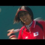 動画　杉本瞳のリターン　アジア五輪メダリストの技術　広州アジア競技大会レポート