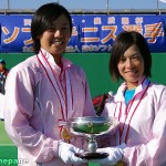 [MOVIE REPORT] 上原絵里・阿部悠梨　初優勝　２０１３皇后杯全日本選手権