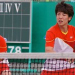 アジア競技大会韓国代表選抜戦ダブルス優勝　キムボムジュン・キムドンフン（ムンギョン）。代表選抜戦は昨年につづく二度目の優勝になる