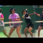 2010皇后杯準決勝 “佐々木舞・大庭彩加 vs.上原絵里・平田清乃” 