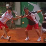 ２０１０中山盃国際大会ミックスダブルス決勝、水松・稲積（日本）vs.チョウ・チャン（韓国） 