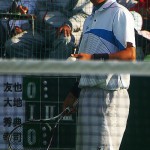 決勝の小林幸司　２０１１天皇杯全日本ソフトテニス選手権