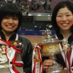 女子　佐々木・大庭 室内も日本一　全日本インドア2011
