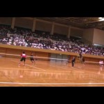ホキョンジン・チョングァンソク（韓国　光州東区庁） vs.園田・荒木（宇土クラブ・高体連-高田商）JEON / HO (KOR) vs. SONODA / ARAKI (JPN)