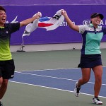 キムエーギョン・キムボムジュン　ミックスダブルス　韓国４大会連続優勝で王座奪還！！金三個め！！