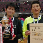 水澤・長江　森田・山下　が優勝　全日本インドア　全対戦結果