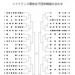 インターハイ女子団体戦組み合わせ発表