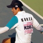 ソフトテニス　スーパースローモーションの世界 Super Slow-Motion –FORE HAND YOON Hyun uk (KOR)